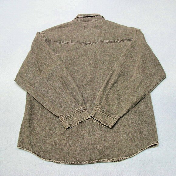 TWO SHIRTS HARLEY-DAVIDSON COTTON DENIM LONG-SLEEVED SHIRTS LADIES M - Picture 7 of 9